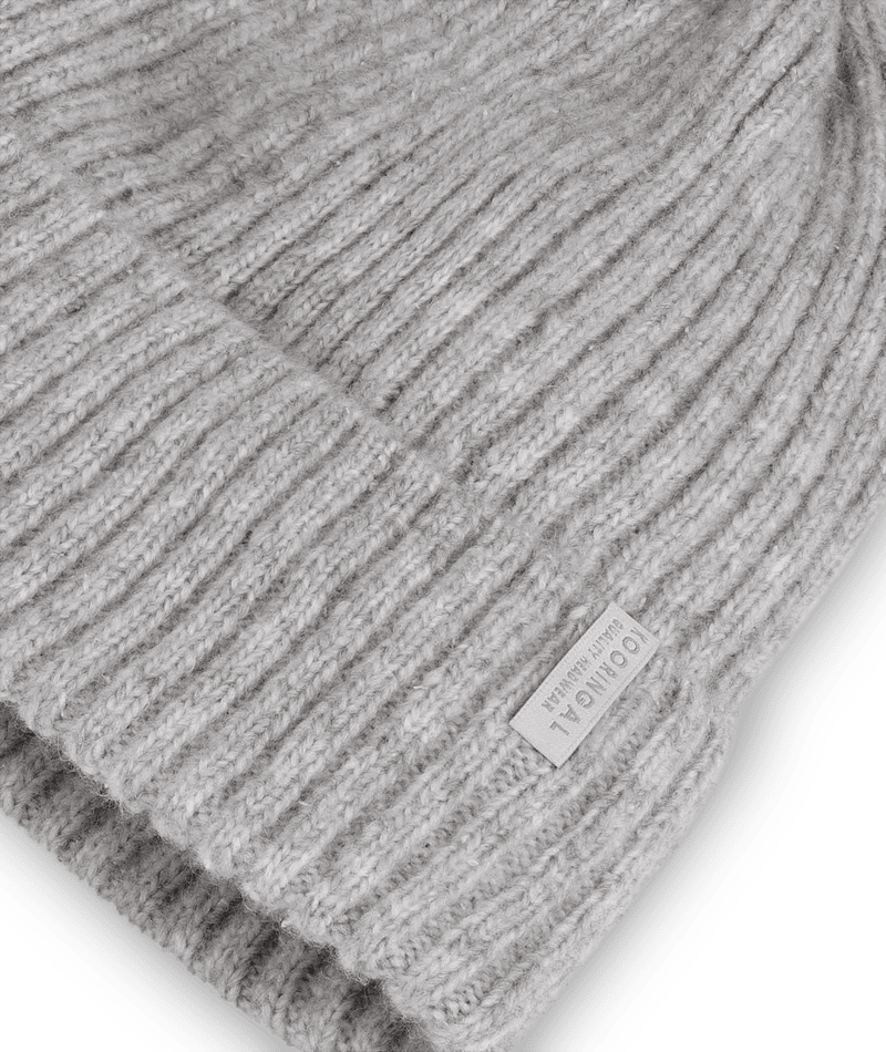 Womens Beanie Yulara Light Grey Hats & Millinery Kooringal