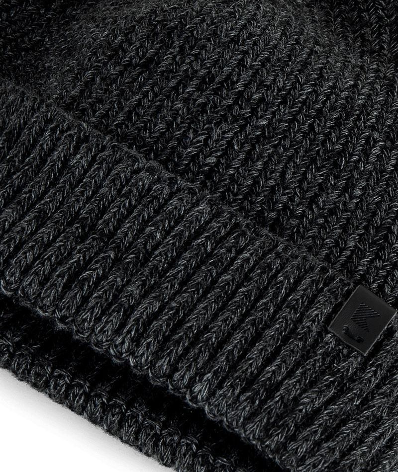 Uki Mens Beanie Black Hats & Millinery Kooringal