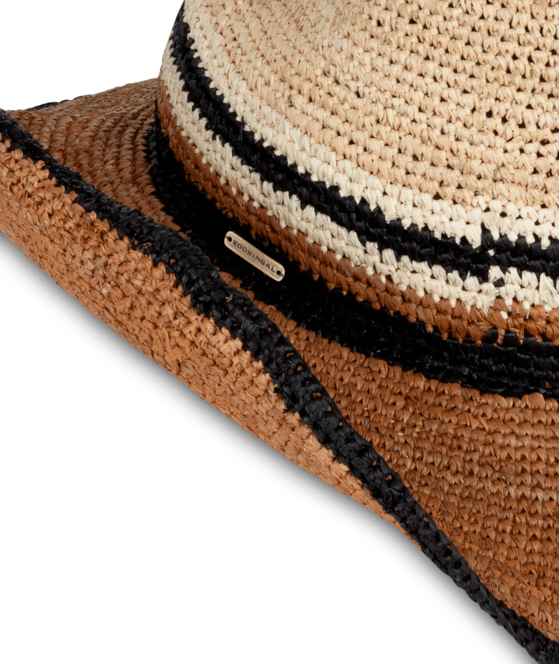 Cabarita Womens Cowboy Natural/Chai Hats & Millinery Kooringal