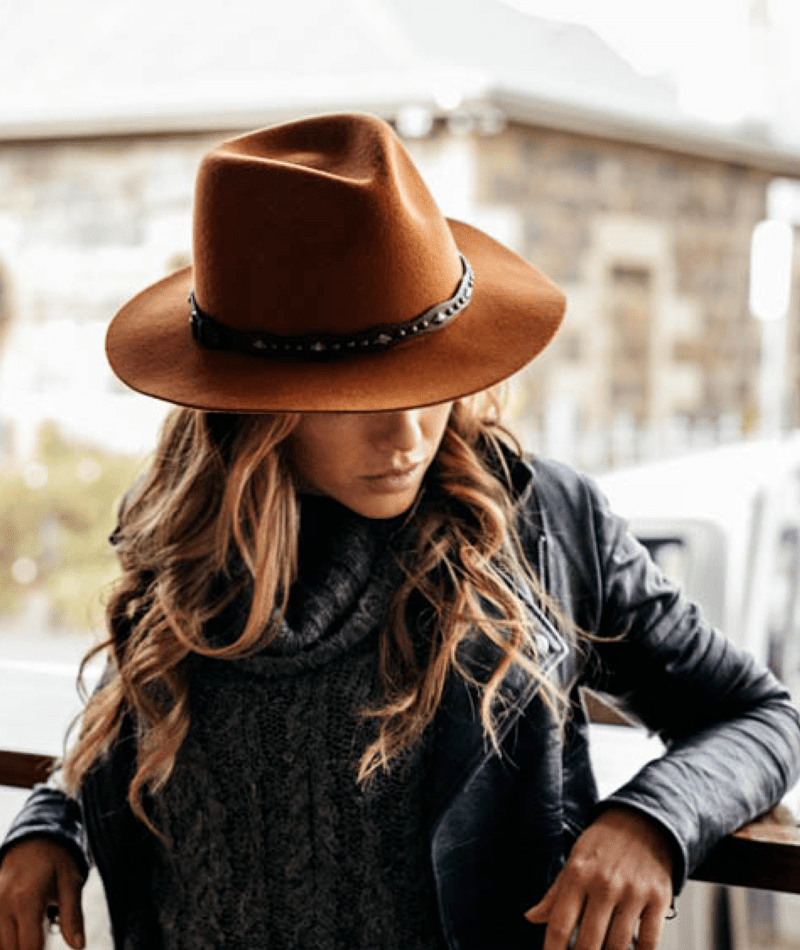Womens Safari Gigi Rust Hats & Millinery Kooringal