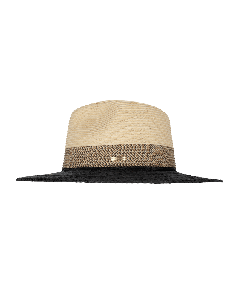 Mimosa Womens Safari Black/Natural Hats & Millinery Kooringal