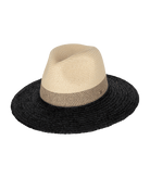 Mimosa Womens Safari Black/Natural Hats & Millinery Kooringal