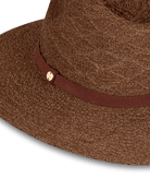Rosebery Womens Safari Brown Hat Hats & Millinery Kooringal