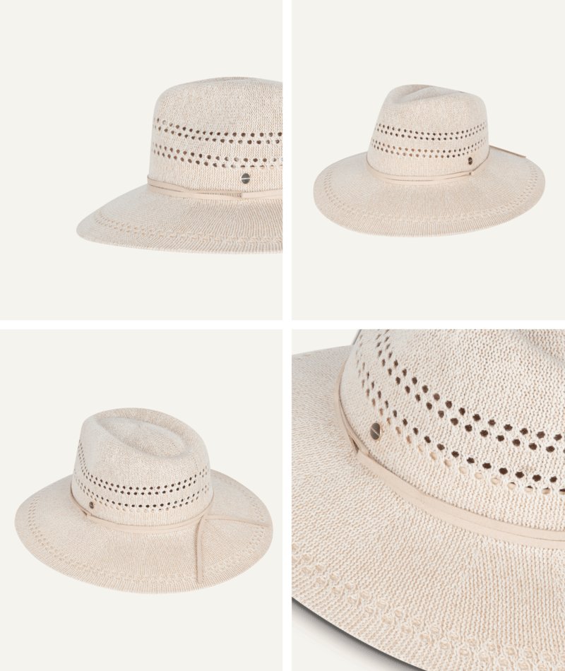 Fitzroy Womens Safari Beige Hats & Millinery Kooringal