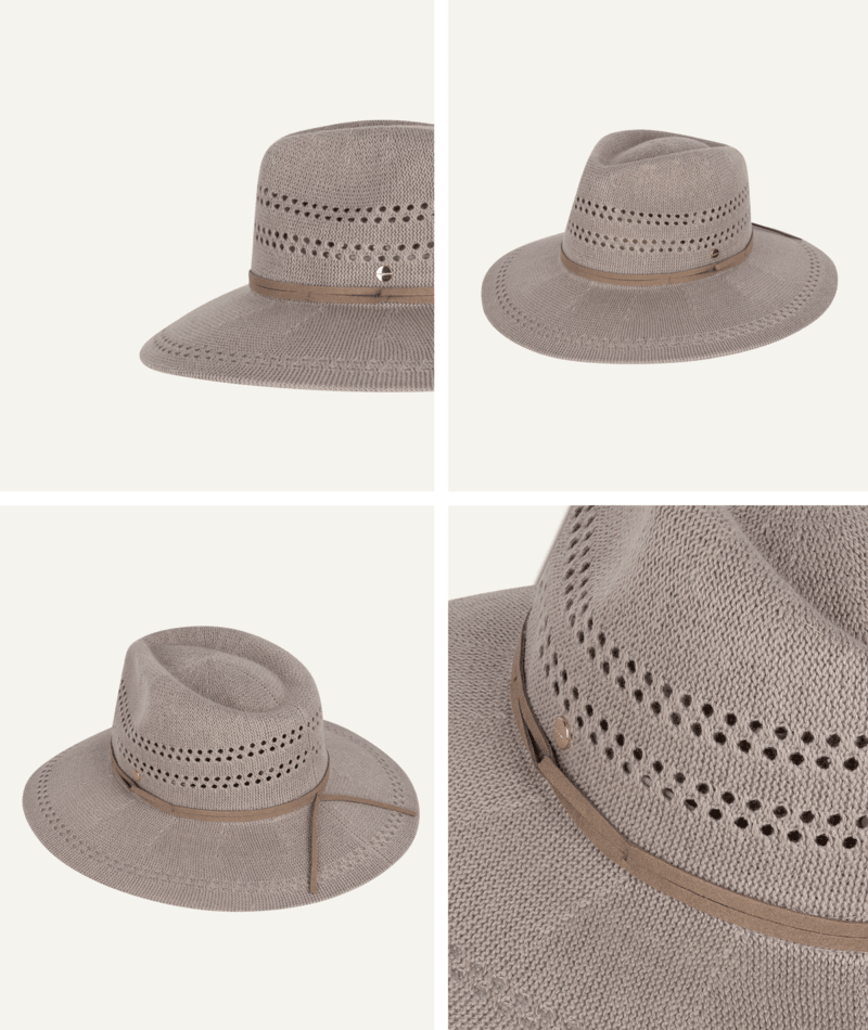 Fitzroy Womens Safari Taupe Hats & Millinery Kooringal