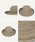 Womens Upturn Maria Grey Hats & Millinery Kooringal