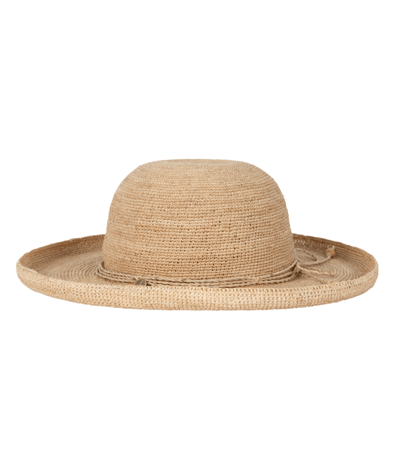 Womens Upturn Maria Natural Hats & Millinery Kooringal