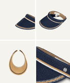 Tipplers Womens Visor Navy Hats & Millinery Kooringal