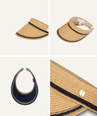 Tipplers Womens Visor Natural Hats & Millinery Kooringal