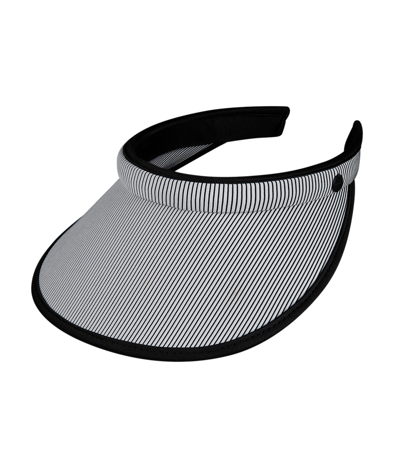 Elliston Womens Visor Black Hats & Millinery Kooringal