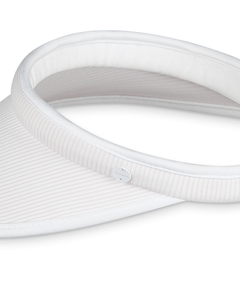 Elliston Womens Visor White Hats & Millinery Kooringal