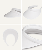 Elliston Womens Visor White Hats & Millinery Kooringal