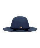 Girls Wide Brim Hat Aubrie Navy Kids Hats Millymook