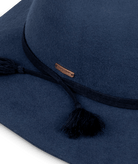 Girls Wide Brim Hat Aubrie Navy Kids Hats Millymook