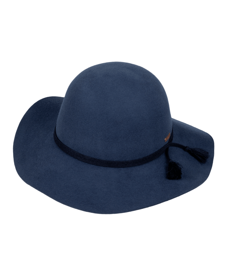 Girls Wide Brim Hat Aubrie Navy Kids Hats Millymook S