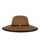 Dahlia Womens Mid Brim Chocolate Hats & Millinery Kooringal