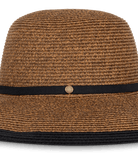 Dahlia Womens Mid Brim Chocolate Hats & Millinery Kooringal