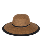 Dahlia Womens Mid Brim Chocolate Hats & Millinery Kooringal S (56CM)