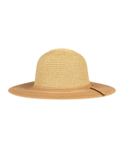 Santa Cruz Womens Mid Brim Two Tone Natural Hats & Millinery Kooringal