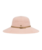 Ladies Wide Brim Hat Leslie Blush Hats & Millinery Kooringal