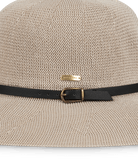 Womens Wide Brim Leslie Taupe Hats & Millinery Kooringal