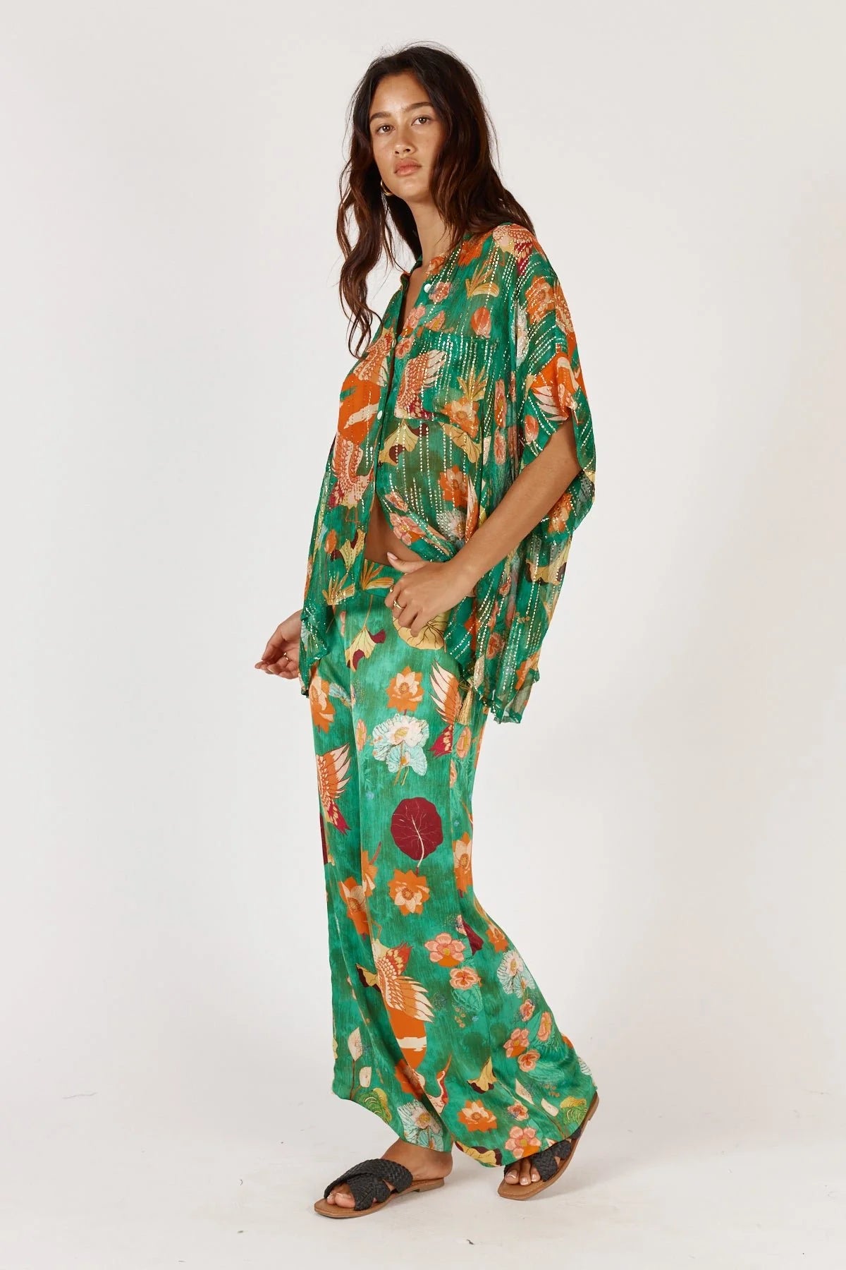 Laurasia Shirt Emerald Tops Ruby Yaya