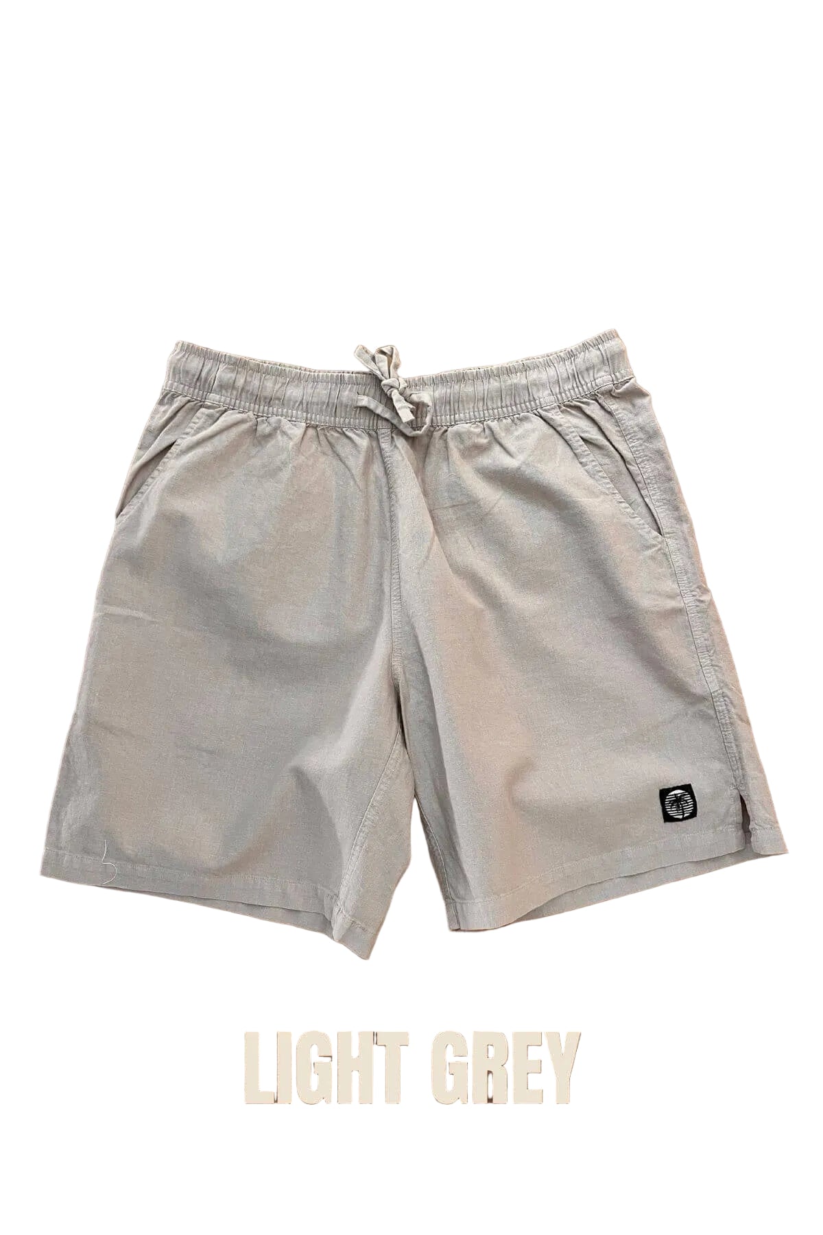 Hemp and Cotton Shorts Grey Mens Bottoms Skumi S(30-32)