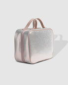 Baby Emma Cosmetic Case Metallic Nude Bags and Purses Louenhide