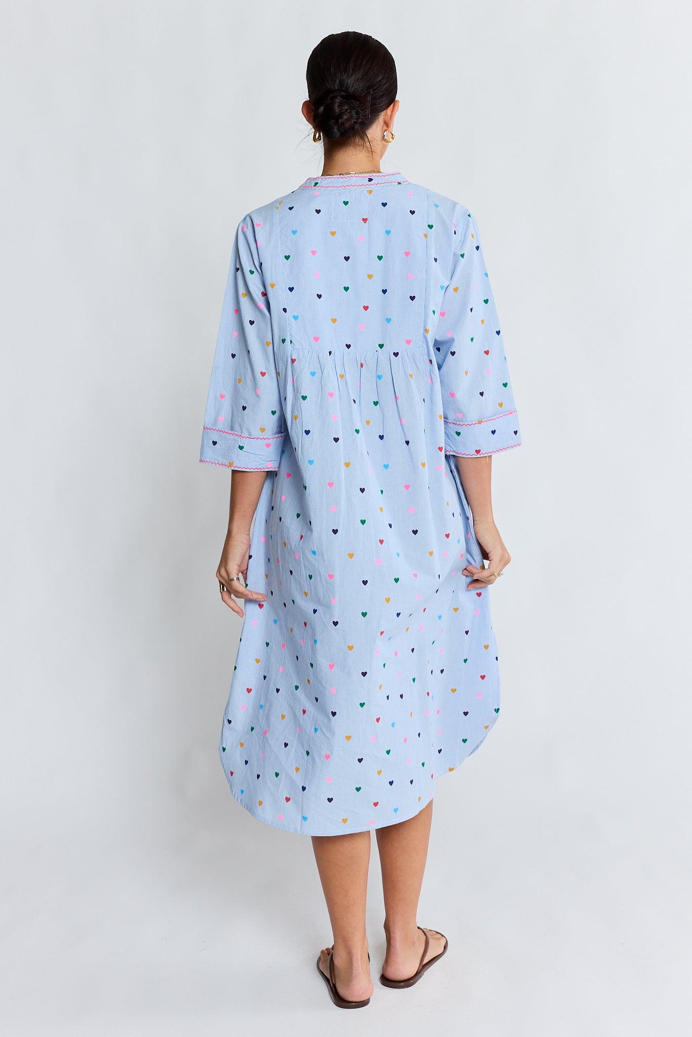 Amour MIDI Dress Stripe Dresses Lula Life