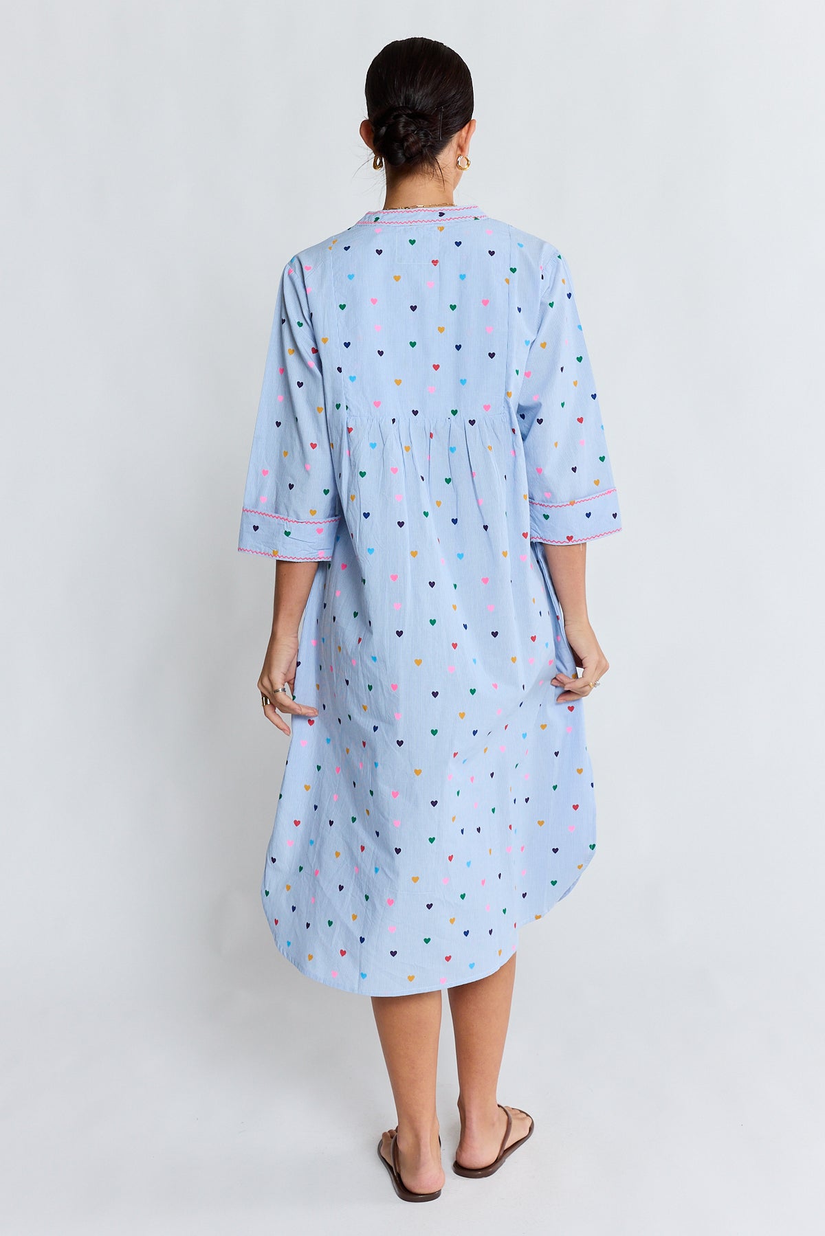 Amour MIDI Dress Stripe Dresses Lula Life