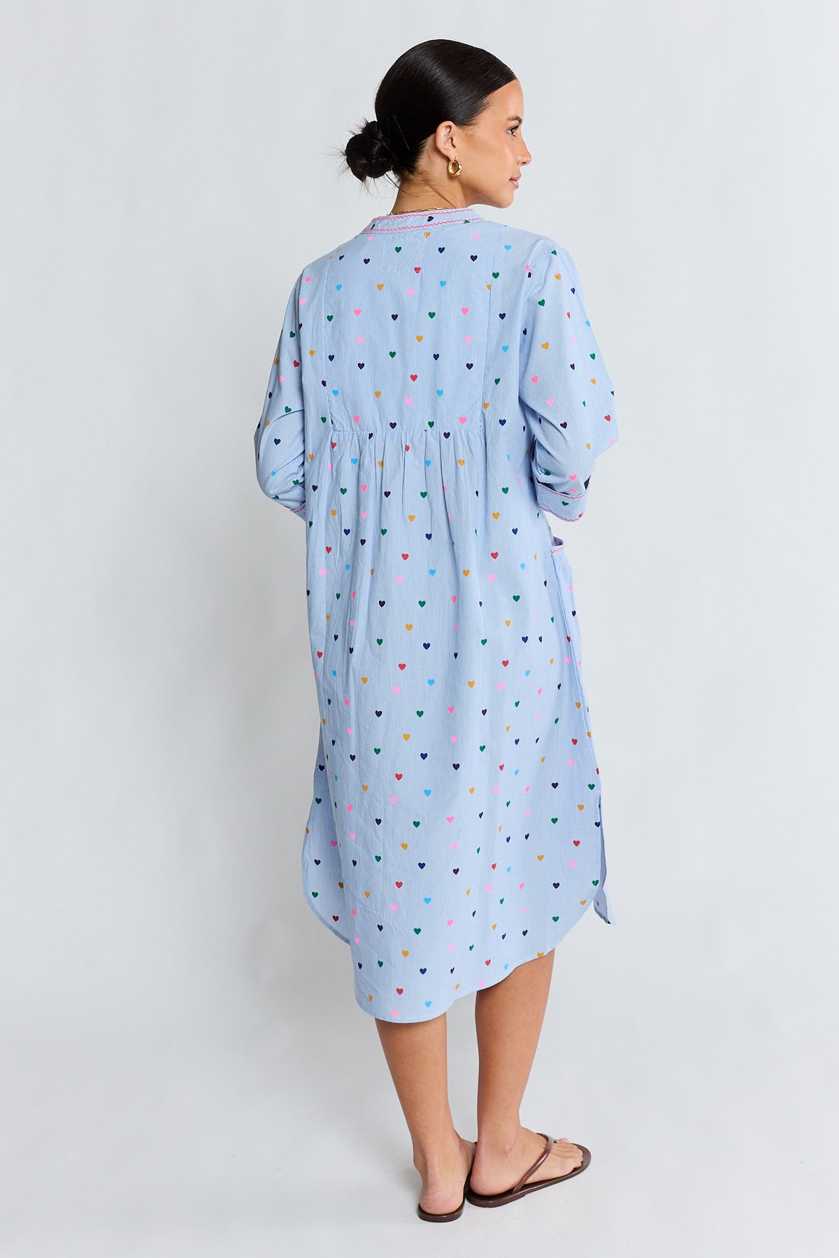 Amour MIDI Dress Stripe Dresses Lula Life