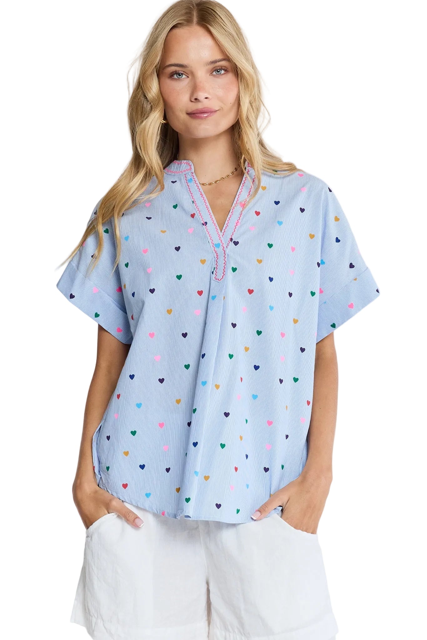 Amour Top Stripe Tops Lula Life XS(36)