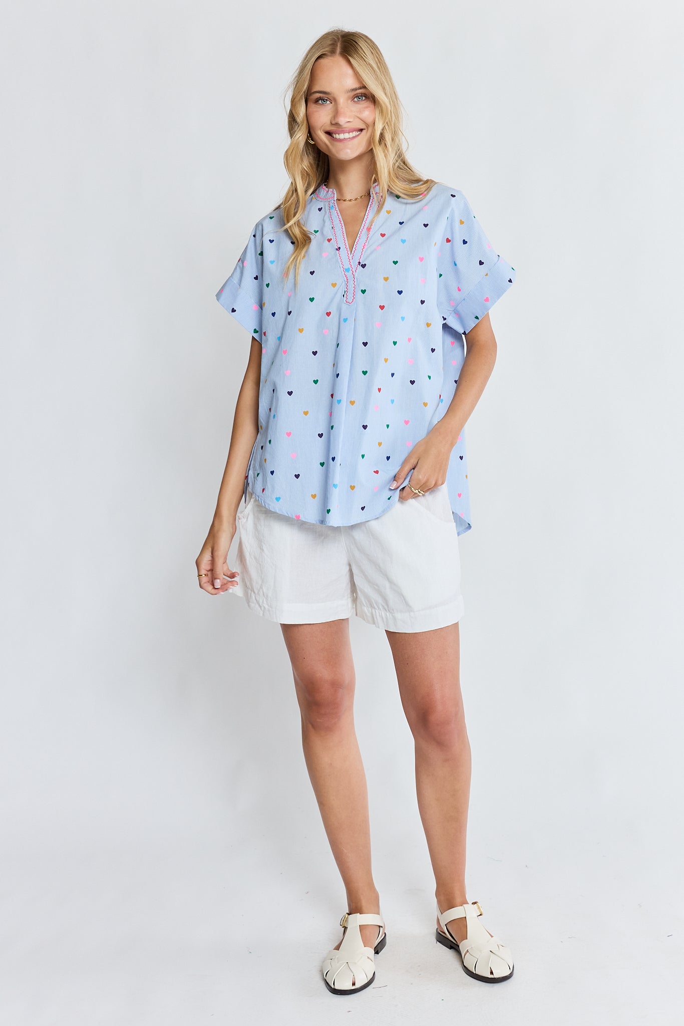 Amour Top Stripe Tops Lula Life