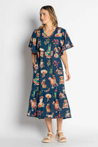 Arriba Midi Navy Dresses Lula Life