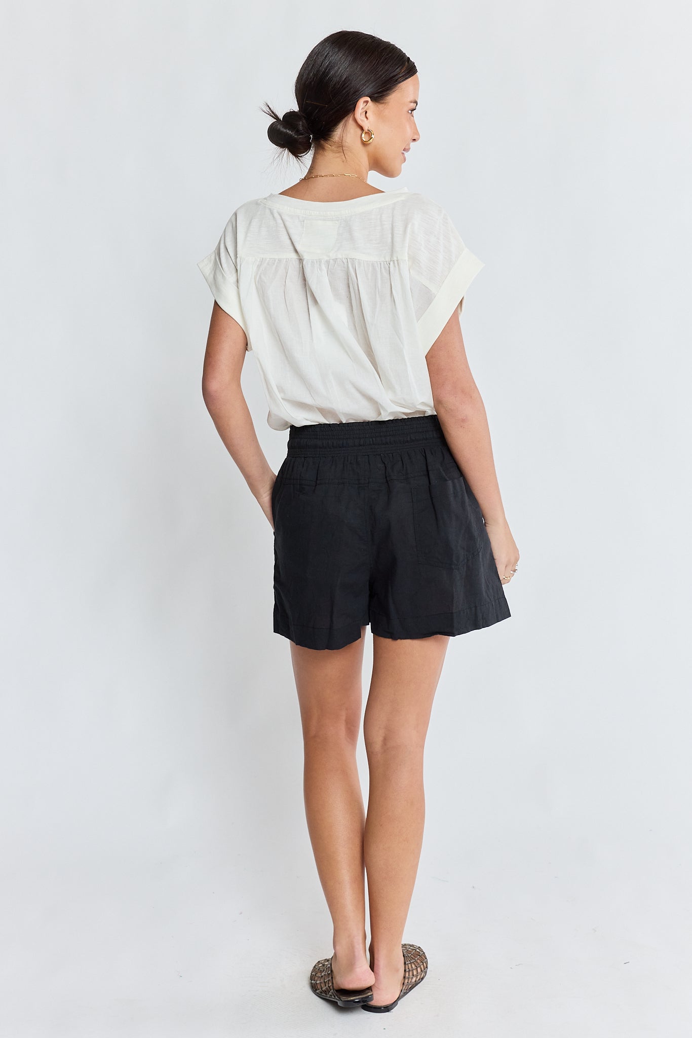 Beach Short Black Bottoms Lula Life