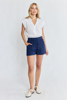 Beach Short Navy Bottoms Lula Life