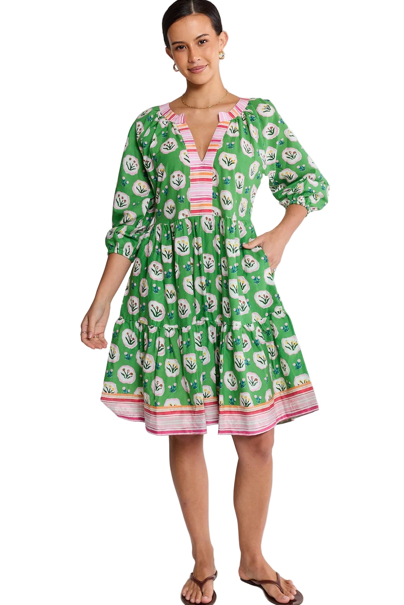 Beth Dress Fern Dresses Lula Life XS(36)