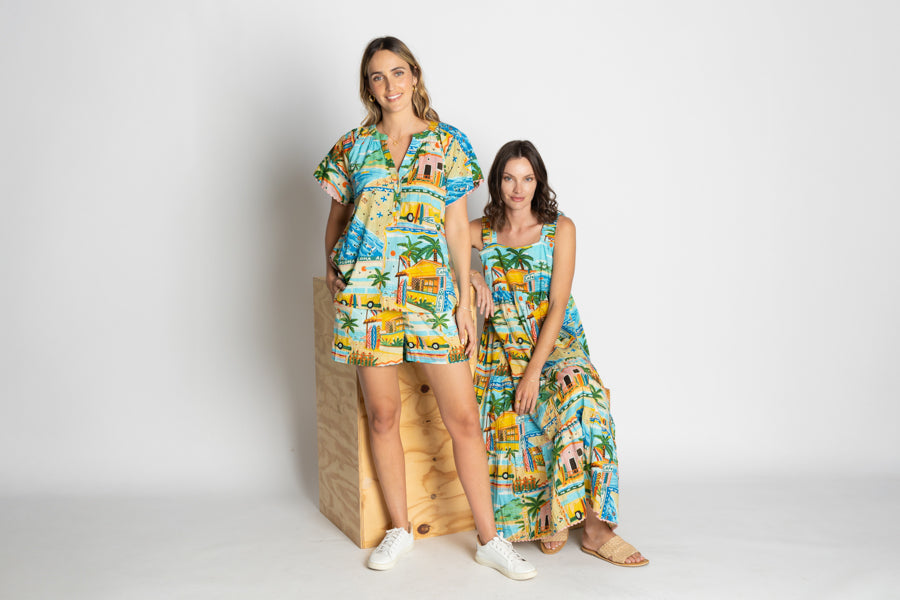 Caleta Top Print Tops Lula Life