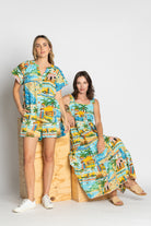 Caleta Short Print Bottoms Lula Life