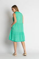 Celeste Sleeveless Dress Sea - Global Free Style