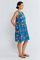 Flamingo Sun Dress Azure Dresses Lula Life