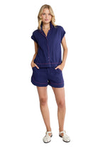 Florida Top Navy Tops Lula Life S(37)