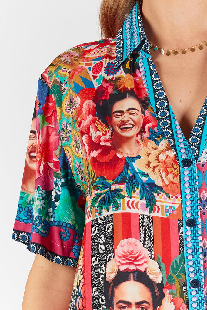 Frida Shirt Multi Tops Lula Life