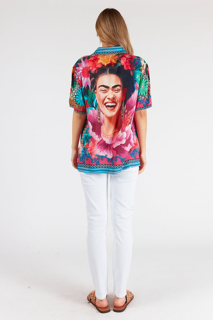 Frida Shirt Multi Tops Lula Life