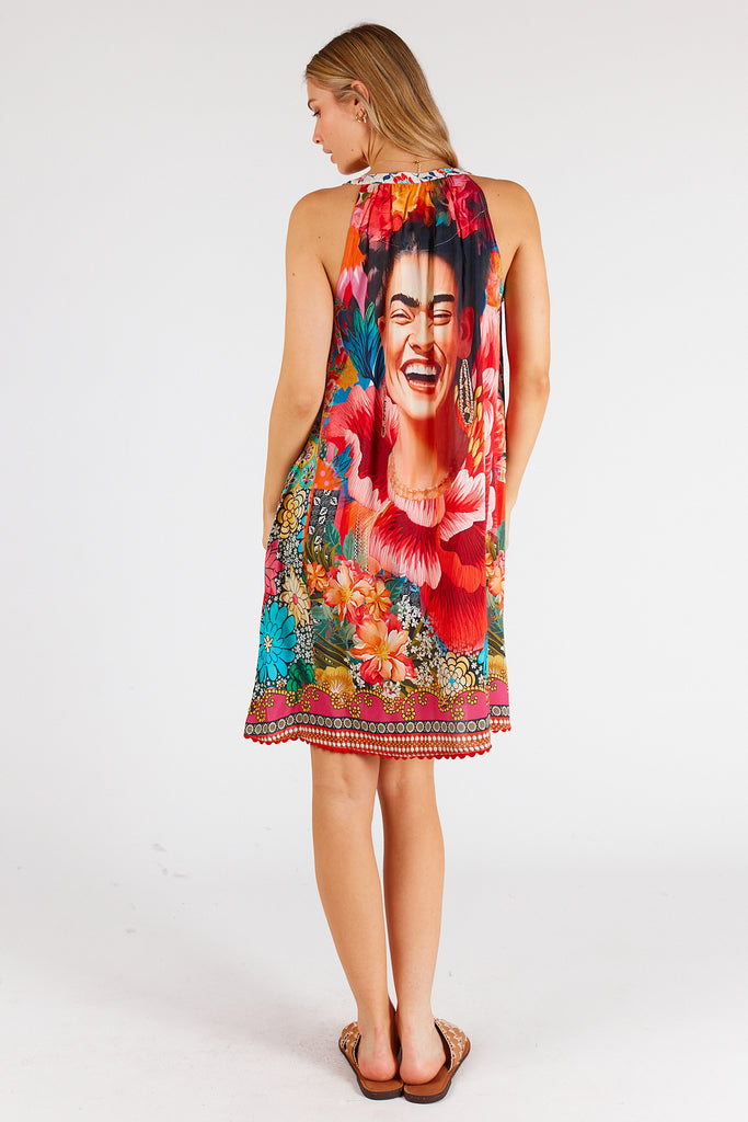 Frida Swing Dress Flame Dresses Lula Life