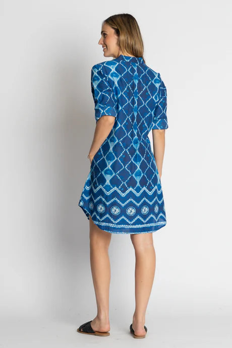 Kumo Tuck Dress Ocean Dresses Lula Life