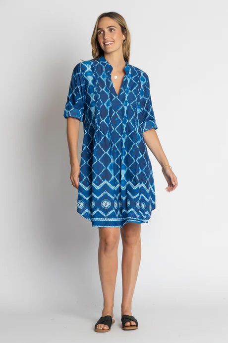 Kumo Tuck Dress Ocean Dresses Lula Life