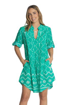 Kumo Tuck Dress Sea Dresses Lula Life XS(6-8)