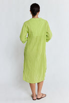 Laverne Kaftan Dress Matcha Dresses Lula Life