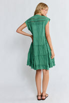 Laverne Tier Dress Gumleaf Dresses Lula Life